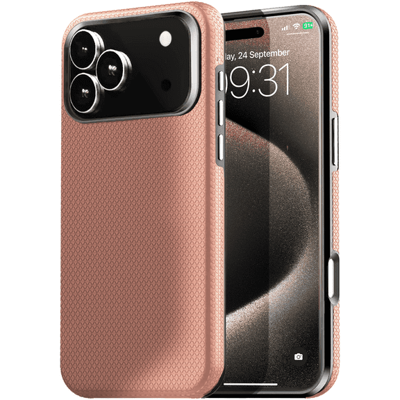 Entronix Case Compatible with iPhone 17 Pro Max - Anti-Slip Rugged Shockproof Cover
