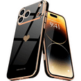 thumbnail image 1 of Entronix Case Compatible with iPhone 17 Pro Max - [Flexible] Luxury Glossy Heart, 1 of 5