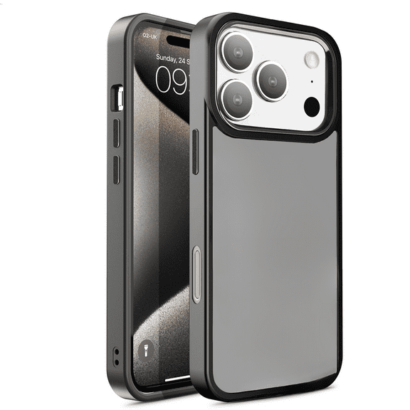 Entronix Case Compatible with iPhone 17 Pro Max - Translucent Frosted Matte