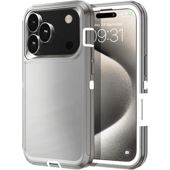 Entronix Case Compatible with iPhone 17 Pro Max - Triple-Layer Heavy Duty Protection