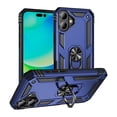 thumbnail image 1 of Entronix Case Designed for Apple iPhone 16 Heavy Duty Case with Built-in Kickstand, Dual Layer Protection with Rotating Holder Ring, Sturdy Case for Apple iPhone 16, Navy, 1 of 5