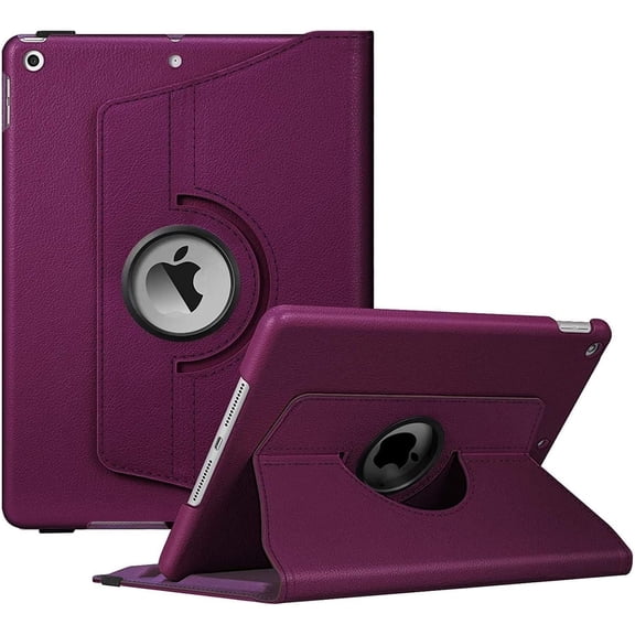 Entronix Case designed for iPad Mini 7 8.3 in Case with 360º Rotating Kickstand, Purple