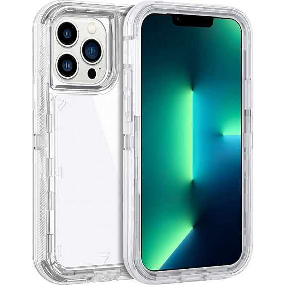 Entronix Case for iPhone 12/12 Pro Heavy Duty Case {Shock Proof-Shatter Resistant - Rubber- Phone Case Compatible for Apple iPhone 12/12 Pro 6.1 inch, Color Clear