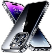 Entronix Clear Case Compatible with iPhone 14 Pro Max, Scratch-Resistant Hard Cover