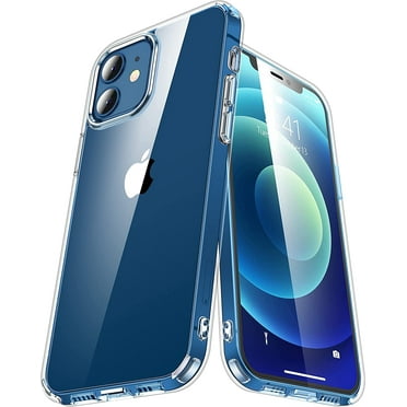 Entronix Crystal Clear Case Designed for iPhone 12, [Yellow Resistant] Slim Fit Shockproof