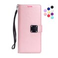 thumbnail image 1 of Entronix Folio Wallet Case for iPhone 13, PU Leather [6 Card Slots] Lanyard, Rose, 1 of 6