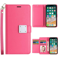 thumbnail image 1 of Entronix Wallet Case Compatible with iPhone 16E, Book Style with Lanyard, Pink, 1 of 6