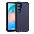 thumbnail image 1 of Entronix Heavy Duty Case Compatible with Galaxy S26 Plus, Shockproof Dustproof Triple Layer Hard Cover, Navy Blue, 1 of 6
