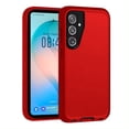 thumbnail image 1 of Entronix Heavy Duty Case Compatible with Galaxy S26 Plus, Shockproof Dustproof Triple Layer Hard Cover, Red, 1 of 6