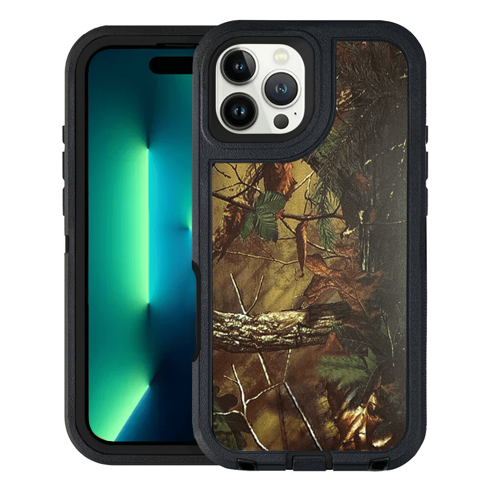 Entronix Heavy Duty Rugged Case for iPhone 16 Pro Max, Triple Layer ...