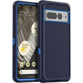 Entronix Heavy Duty Case Designed for G Pixel 7 Pro Shockproof Triple Layer Rugged Case, Blue