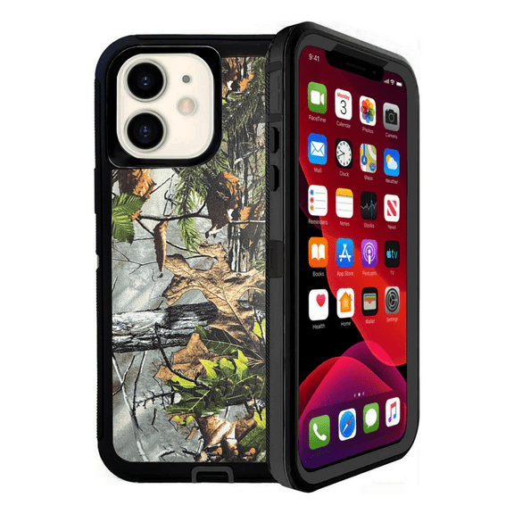 Entronix Heavy Duty Rugged Case for iPhone 11 Shockproof Dustproof Durable Cover, Camo