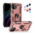 thumbnail image 1 of Entronix Heavy Duty Case Designed for iPhone 13 Pro Max, Rotating Ring Protective Cover, Pink, 1 of 6