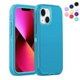 thumbnail image 1 of Entronix Heavy Duty Case Designed for iPhone 13 Shockproof Triple Layer Rugged Case, Teal, 1 of 8