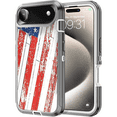 thumbnail image 1 of Entronix Heavy Duty Case Designed for iPhone 17 Air, Triple Layer Protection Shockproof Dropproof Dustproof Anti-Scratch Phone, USA, 1 of 5