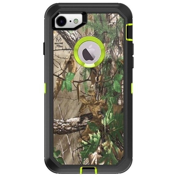 Entronix Heavy Duty Case Designed for iPhone 8 Shockproof Triple Layer Rugged Case, Camo