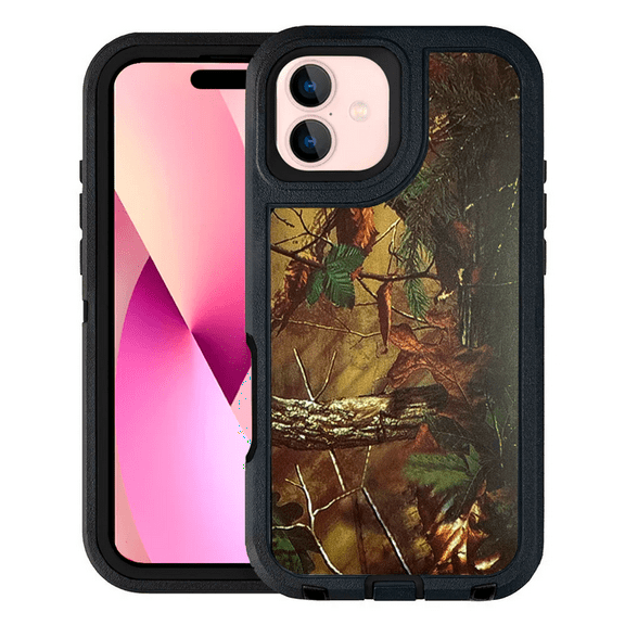Entronix Heavy Duty Case designed for iPhone 17 - Triple Layer Bumper Cover, Protective Smartphone Accessories, Camo