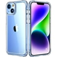 thumbnail image 1 of Entronix Clear Case for iPhone 14, Shockproof Slim Fit Transparent Hard Cover, 1 of 5
