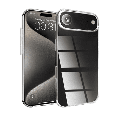 Entronix Heavy Duty Clear Case for iPhone 17 Air Clear Case, [Yellow Resistant] Hard Back Transparent Cover Soft Silicone, Shockproof Dropproof Slim Clear Case