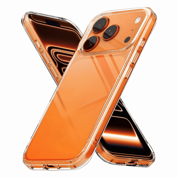 Entronix Clear Case Compatible with iPhone 17 Pro Max and iPhone 18 Pro Max, Scratch-Resistant Hard Cover