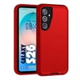 thumbnail image 1 of Entronix Heavy Duty Case for Galaxy S26, Shockproof Dustproof Triple Layer Protective Cover, Red, 1 of 6
