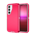 thumbnail image 1 of Entronix Heavy Duty Rugged Case for Galaxy S25 Shockproof Dustproof Durable Cover, Pink, 1 of 6