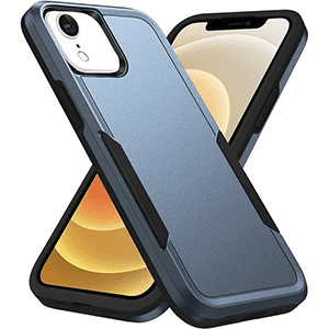 Entronix Protective Case for iPhone XR, Hard Shell Soft Inner Layer Anti-Slip Cover, Blue