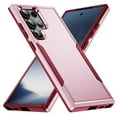 thumbnail image 1 of Entronix Heavy Duty Sleek Case for Galaxy S25 Ultra, Shockproof AntiDrop Hybrid Protection, Pink, 1 of 6