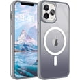 thumbnail image 1 of Entronix Magnetic Phone Case Compatible with iPhone 16 Pro, Soft Edges Matte Cover, White, 1 of 6
