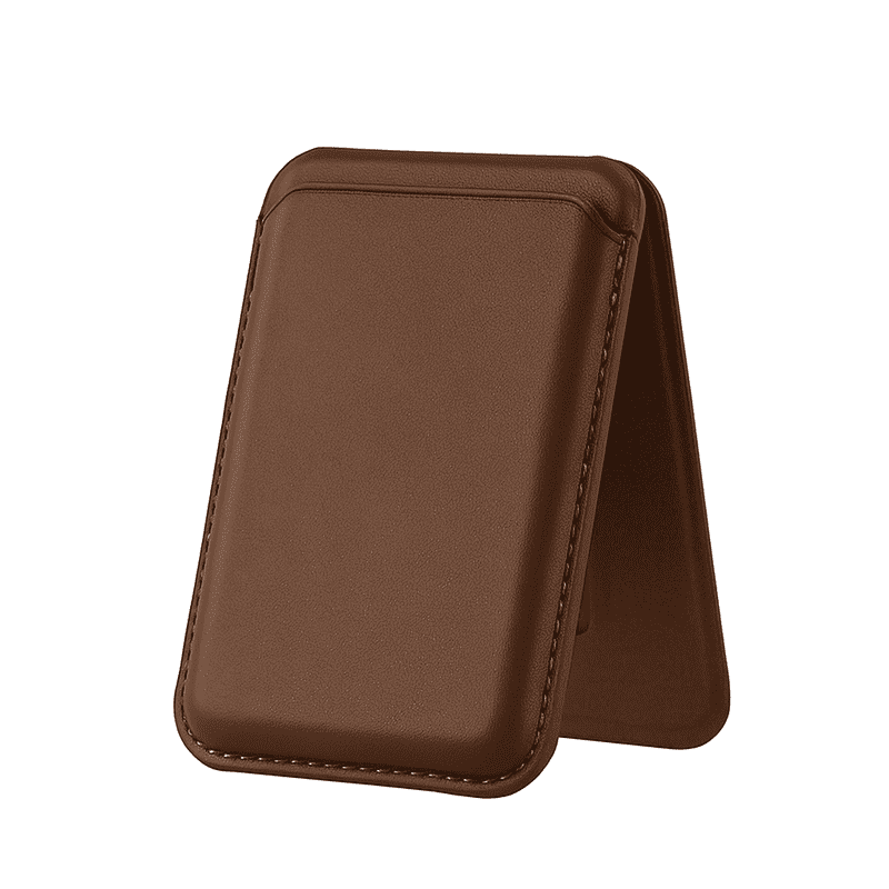 Entronix Leather Magnetic Wallet Attachment for MagSafe & Magnetic ...