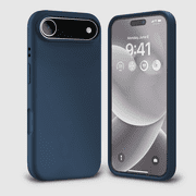 Entronix Liquid Silicone Case for iPhone 17 Air   Soft Protective Cover, Navy