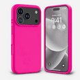 thumbnail image 1 of Entronix Liquid Silicone Case for iPhone 17 Pro – Soft Protective Cover, Hot Pink, 1 of 5