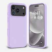 Entronix Silicone Case Compatible with iPhone 17 Pro and iPhone 18 Pro, Protective Cover, Purple