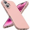thumbnail image 1 of Entronix Liquid Silicone Case for iPhone 17 – Soft Protective Cover, Rose Pink, 1 of 6