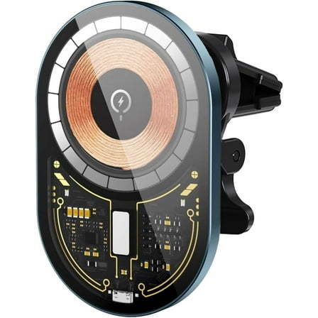 Entronix [Magnetic] Car Mount – Wireless Charging Holder, AC Vent