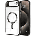 thumbnail image 1 of Entronix [Magnetic] Case Compatible with iPhone 17 Air - [Clear Back] Luxury Glossy Cover, 1 of 6