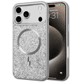 thumbnail image 1 of Entronix [Magnetic] Case Compatible with iPhone 17 Pro Max - Rhinestone-Covered Back, 1 of 5