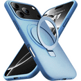 thumbnail image 1 of Entronix [Magnetic] Case Compatible with iPhone 17 Pro Max - Soft-Touch Liquid Silicone Gripstand, 1 of 7