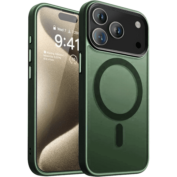 Entronix [Magnetic] Case Compatible with iPhone 17 Pro - Translucent Frosted Matte