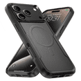 thumbnail image 1 of Entronix Magnetic Case Compatible with iPhone 17 Pro / iPhone 18 Pro, Anti-Slip Shockproof Protective Cover, Black, 1 of 6
