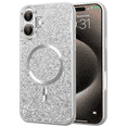 thumbnail image 1 of Entronix [Magnetic] Case Compatible with iPhone 17 - Rhinestone-Covered Back, 1 of 5