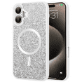 thumbnail image 1 of Entronix [Magnetic] Case Compatible with iPhone 17 - Rhinestone-Covered Back, 1 of 5