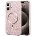 thumbnail image 1 of Entronix [Magnetic] Case Compatible with iPhone 17 - Rhinestone-Covered Back, 1 of 5