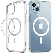 Entronix 15W Magnetic Clear Case for iPhone 13 Mini, Shockproof