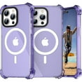 thumbnail image 1 of Entronix Magnetic Phone Case Designed For iPhone 14 Pro Max Durable Slim Fit Shockproof Bumper Cover, Purple, 1 of 5
