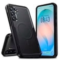 thumbnail image 1 of Entronix Magnetic Protective Case Compatible with Galaxy S26 Plus, Anti-Slip Shockproof Hard Cover, Black, 1 of 5