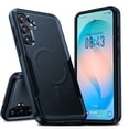 thumbnail image 1 of Entronix Magnetic Protective Case Compatible with Galaxy S26 Plus, Anti-Slip Shockproof Hard Cover, Navy Blue, 1 of 4