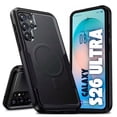 thumbnail image 1 of Entronix Magnetic Protective Case for Galaxy S26 Ultra, Anti-Slip Shockproof Rugged Cover, Black, 1 of 5
