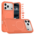thumbnail image 1 of Entronix Magnetic Rugged Case for iPhone 17 Pro Max, Anti-Slip Shockproof Durable Cover, Orange, 1 of 5