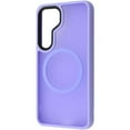thumbnail image 1 of Entronix Magnetic Phone Case Compatible with Galaxy S25, Translucent Frosted Matte Back Shock-Absorbent Hybrid Cover, Purple, 1 of 5